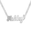 Personalized Double Plated 3D Name Necklace