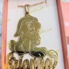 Full Body Single Plated Character Name Necklace